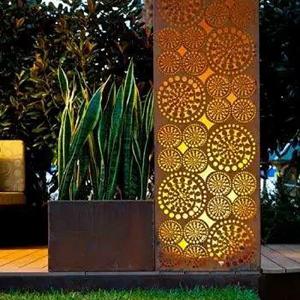 China Custom Thickness Metal Decorative Panels Corten For Wall supplier