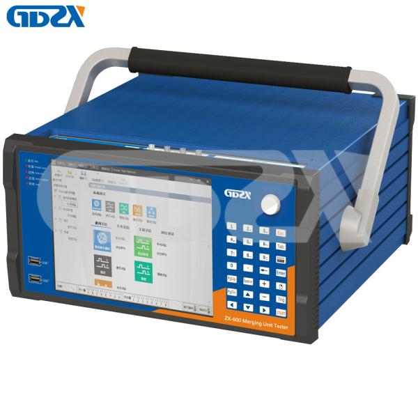 ZX-600 Signal Protection Relay Merging Unit Tester , Protection Relay Test Equipment