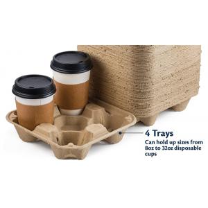 Biodegradable Disposable 8 - 32oz Cardboard Cup Holders