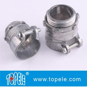 Zinc Die-cast Flexible Conduit And Fittings Flexible Metal Straight Squeeze Connector