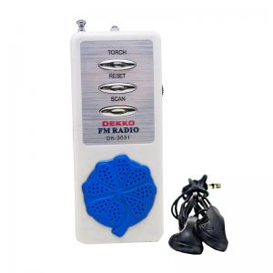 High Sensitive FM Speaker Radio OEM Mini Pocket Radio For Promotion Gift