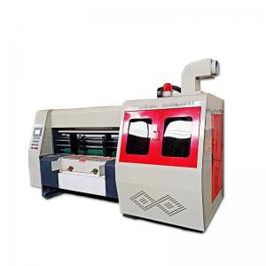 Small Size Printing Slotting Die Cutting Corrugated Carton Box Machine