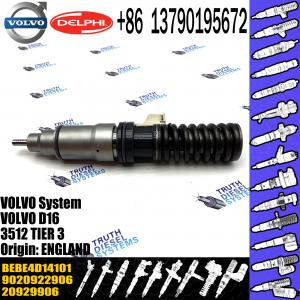 China New Diesel Fuel Injector 20929906 20780666 BEBE4D14101 20929906 for Vo-lvo Del-phy D12 D16 A40E BEBE4D14101 supplier