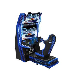 37" LCD Monitor Racing Arcade Machine / Car Racing Simulator Games