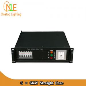 China 6 × 6KW Straight Box 6CH stage power distribution box/stage equipment Stage Light supplier