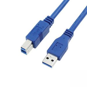 PVC 1 Meter Usb 3.0 Printer Cable 5Gbp s Usb 3 Data Transfer Cable