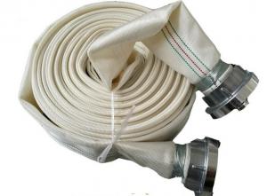 White Fire Hose Reel And Cabinet Fire Hydrant Hose 10m 30m