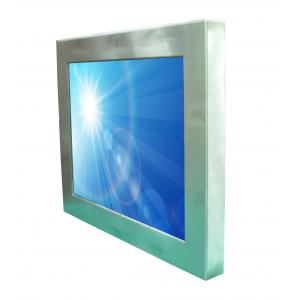 10.4" sunlight readable outdoor Rugged stainless steel full IP66/IP67 waterproof  touchscreen Panel PC computer
