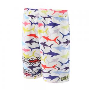 Shark Pattern Casual Cool 0.18kg Surf Compression Shorts