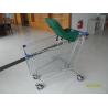 China Anti Theft 210L Supermarket Shopping Trolley With Baby Capsule GS / ROSH wholesale