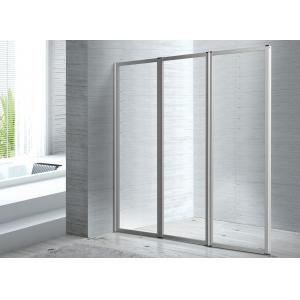 Folded Screen Glass 1400 X 800 Walk In Shower Enclosure CE SGS Certification