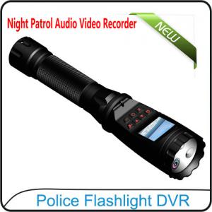 1080P Police Flashlight DVR On-site Enforcement Audio Recorder Night Patrol Video Camera