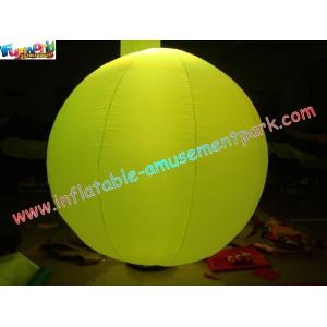 China 2 Meter Colorful Pvc Inflatable Wedding Tent Lights Ball For Stage Exhibition supplier
