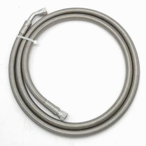 China 3/8 Stainless Steel 304 Wire Braided Convoluted PTFE Hose High Temperature supplier