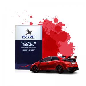 China Red Automotive Top Coat Paint Honda Touch Up 2k Spray Paint supplier