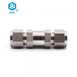 China Stainless Steel High Pressure Gas Check Valve for Compressed Air supplier