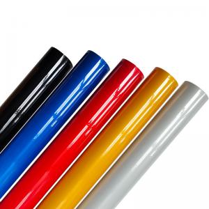 China 5200 Matte Black Reflective Vinyl sheet PVC Acrylic Material supplier