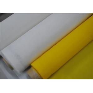 China White Color 9T~200T 380cm 100% polyester screen printing mesh supplier