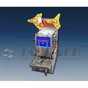 Automatic Yogurt Cup Filling Sealing Machine 3000-4000pcs/h 0-85.C Temperature