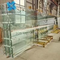China Oversized Tempered Laminated Glass 15+3.04PVB+15 on sale