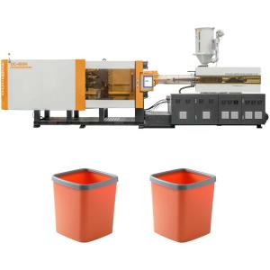 480T Yellow Injection Molding Machine Manufacture Small Desktop Waste Bin Hot And Stable