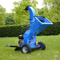 China 14HP Engine Power Wood Chipper Shredder With Upper Discharge Chute on sale