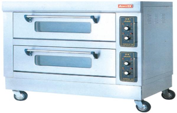 FDX-24BQ 380V 50Hz 2 Layer 4tray Electric Baking Ovens 12KW for West Food