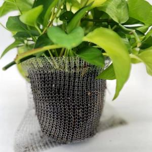 40mm-1400mm Width Gopher Wire Baskets Compressed Knitted Technique