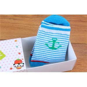 High quality colorful jacquard christmas design cozy winter cotton terry socks for baby
