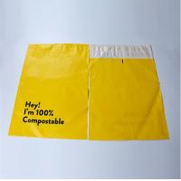 China Custom Plant Based Compostable Poly Mailer Plastic Envelopes Tear Proof on sale