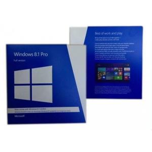 China Global Area Microsoft Windows 8.1 Professional Retail With Operating System 32bit X 64bit supplier