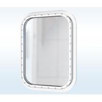 China Ship Rectangular Marine Windows , Openable Fireproof Marine Replacement Windows on sale