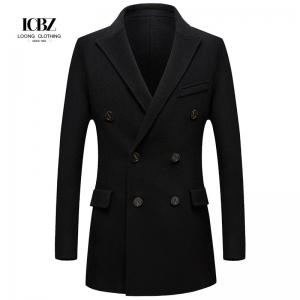 China LCBZ Custom Winter Over Jacket Men's Plus Size Parkas and Long Coats for Cold Weather supplier