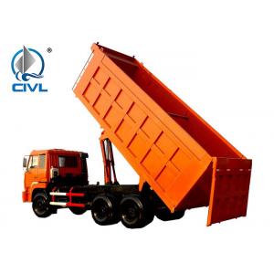 China Q345 Material Heavy Duty Dump Truck 10 Wheels 371HP LHD 10 - 25 CBM 30 - 40 Tons For Mining Industry supplier