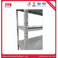 China Light Gray Rivet Rack Shelving For Storage Powder Coating on sale