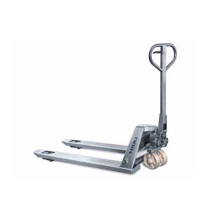 China Stainless Steel Hydraulic Low Profile Pallet Jack Hand Manual 2500kg supplier