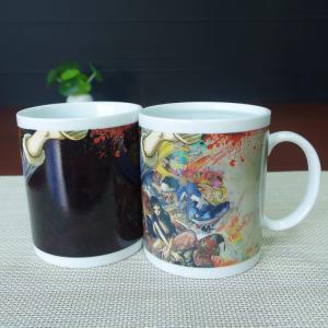 China Souvenirs Color Changing Personalized Travel Mugs With Handle supplier