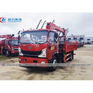 Sinotruk Homan SANYI Truck Mounted Telescopic Crane 5 6 7 Tons