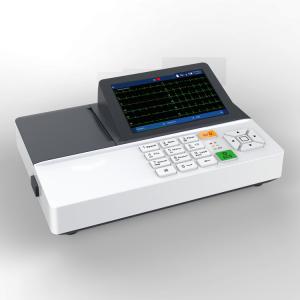 Wireless PC Software 3-Channel ECG Machine With HD LED Display Smartphone Keyboard And WIFI Module