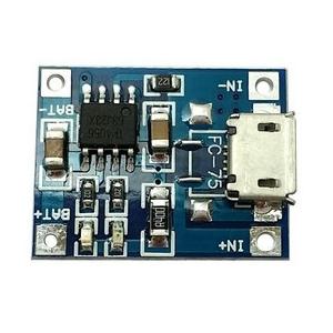 Micro USB Charger Board For Arduino 1A Lithium battery / Li-ion LED