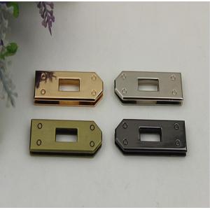 High end multi-color zinc alloy purse lock bag hardware accessories bottom for selling