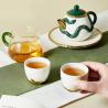 China Ready To Ship In Stock Everyday Enjoyment With CLASSIC Ceramic Tea Pots Classic Design Set Of 5 wholesale