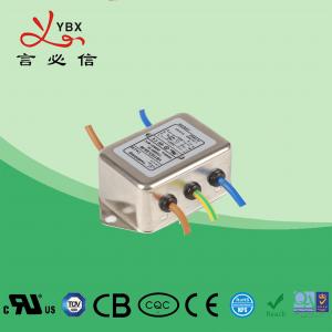 China Single Phase DC Line Noise Filter , Refrigerator EMI RFI Power Line Filter supplier
