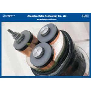 3C Aluminum Conductor XLPE Medium Voltage Cables , 8.7/15kV Armoured Cable （CU/XLPE/LSZH/STA/NYBY/N2XBY）