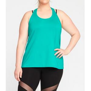 China Hot embossed plus size woman bodybuilding girls tank tops supplier