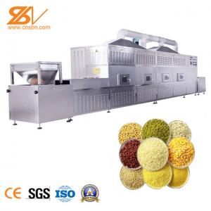 Automatic Tunnel Microwave Vacuum Drying Equipment Egetables Grains Seasoning Microwave Dryer