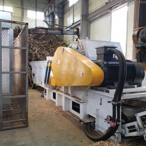 China 10t/H 20t/H Nail Small Electric Wood Chipper Machine Shredder 15mm supplier
