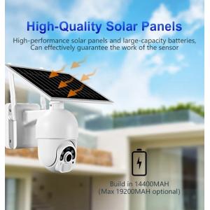 Ultra Low Power 4G Solar Camera Build In Rechargeable Battery 2MP Camera