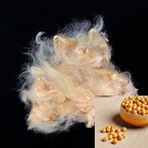 China 1.5D 2D Natural Protein Soybean Fiber UV Protection Antibacterial supplier