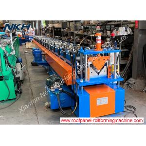 China Metal Roof Ridge Cap Roll Forming Machine 0.25mm G550 Steel Africa supplier